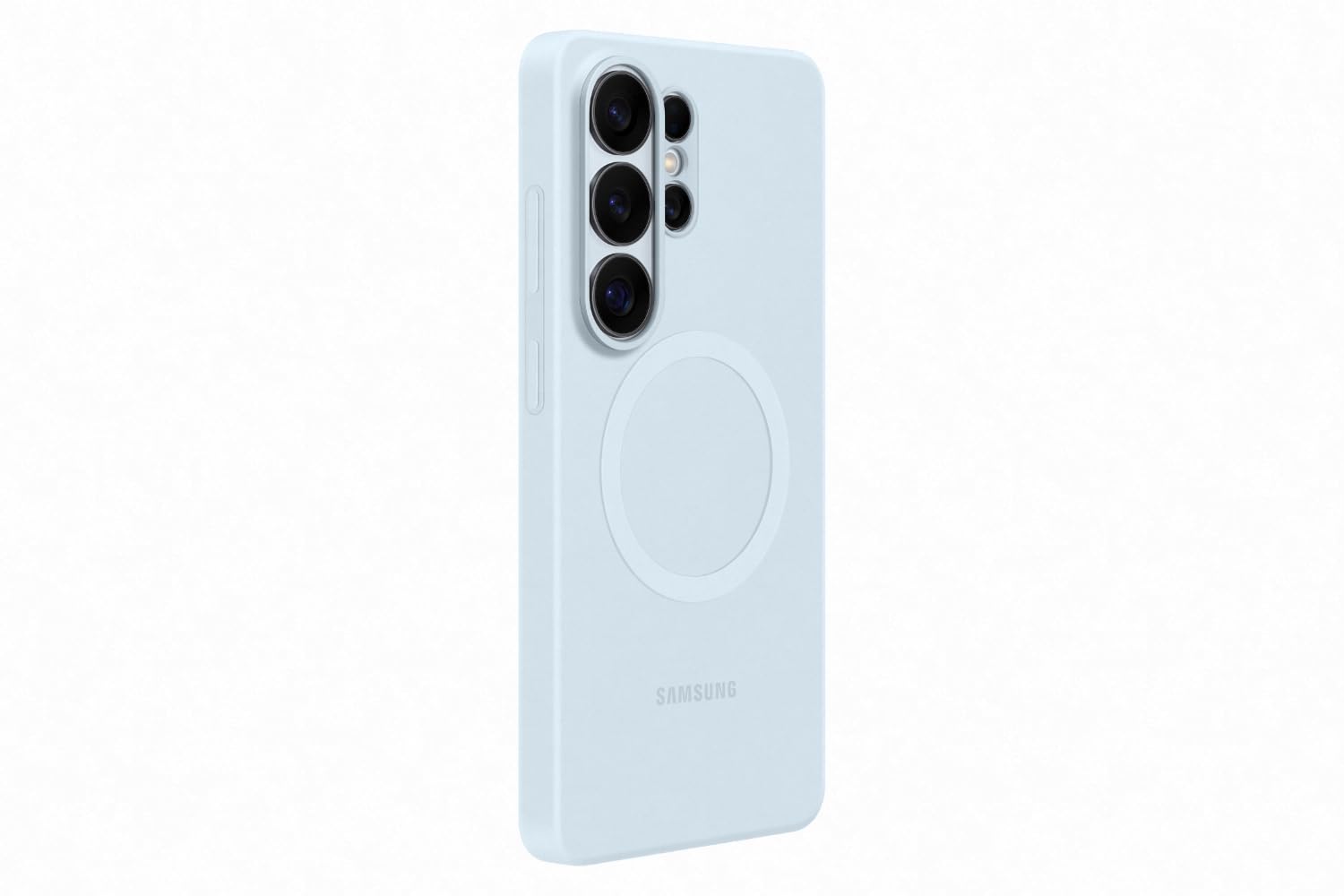 Samsung Galaxy S26 Ultra Silicone Magnet Case, Light Blue