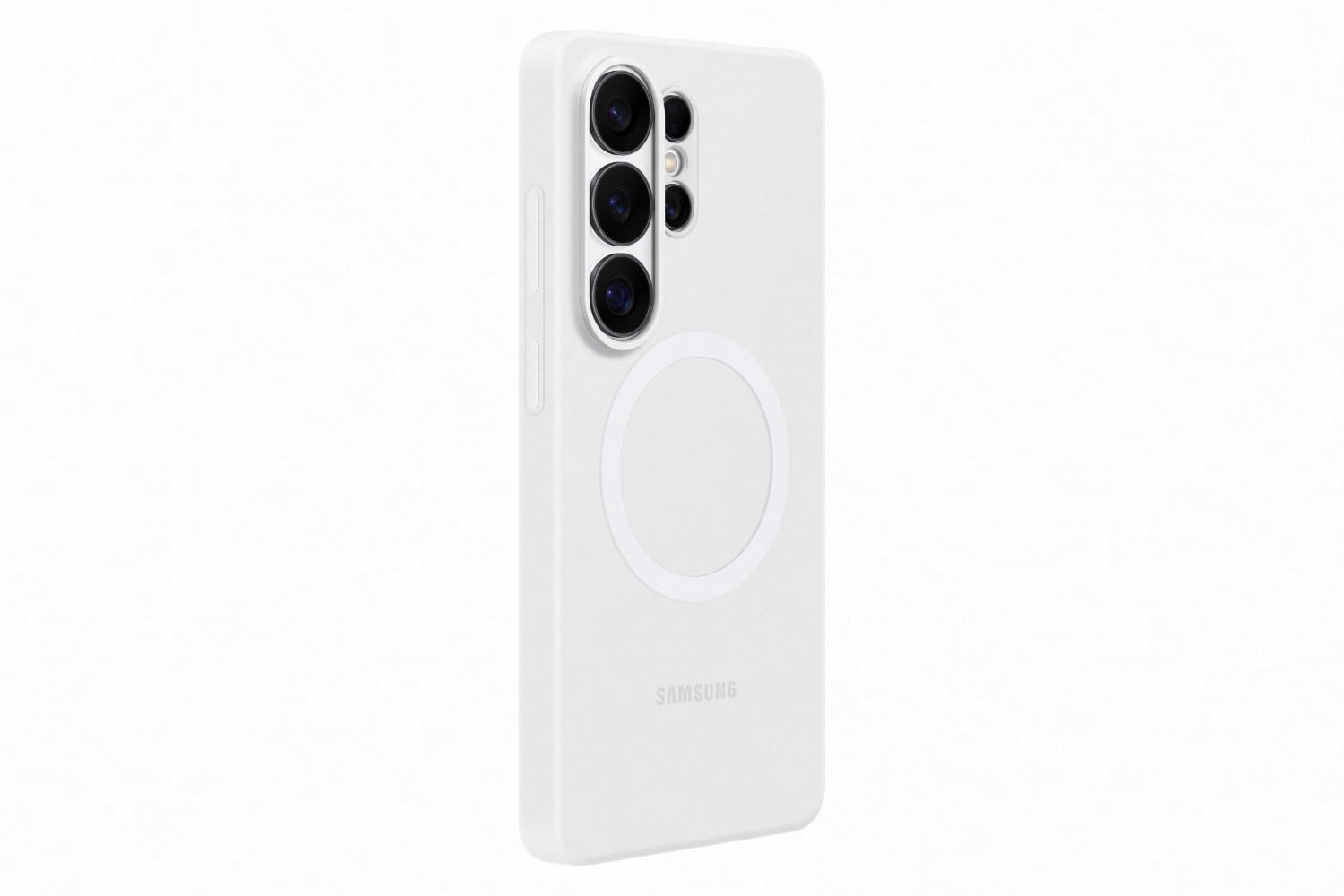 Samsung Galaxy S26 Ultra Silicone Magnet Case, White