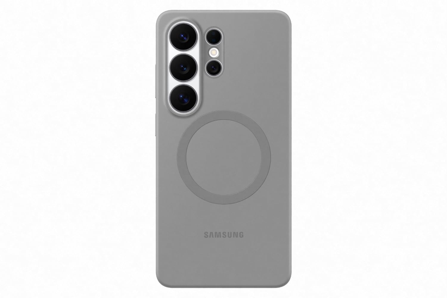 Samsung Galaxy S26 Ultra Silicone Magnet Case, Gray