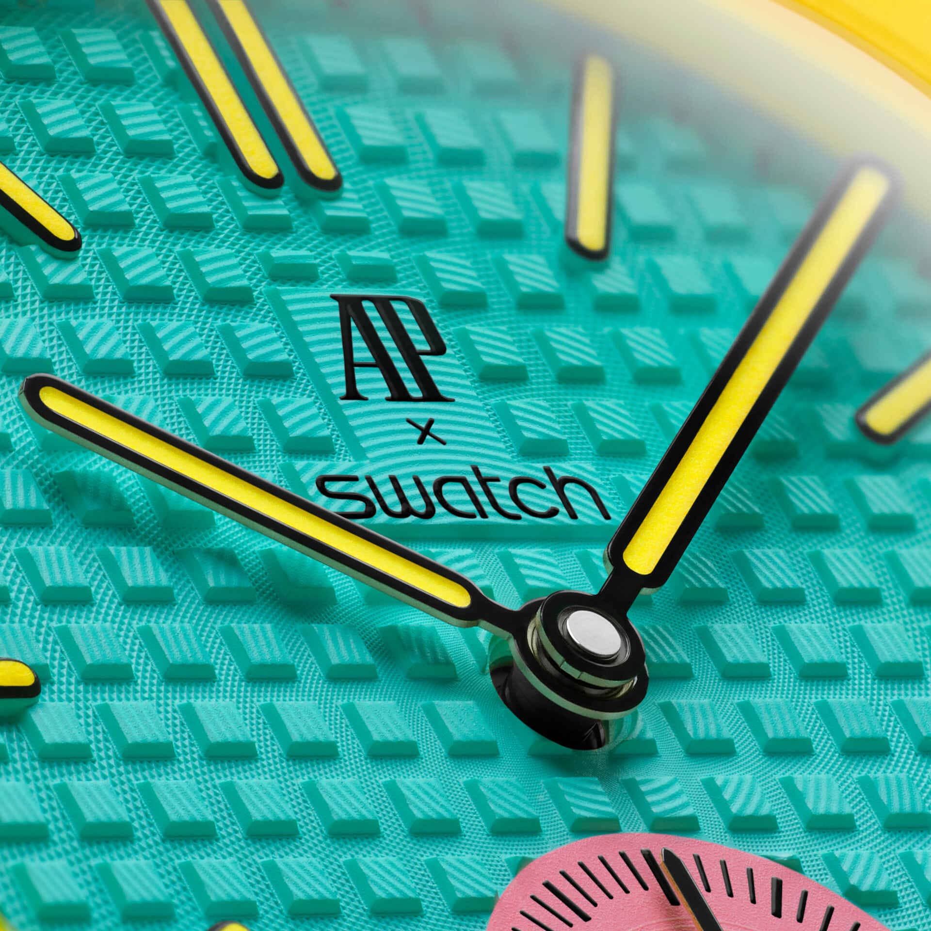 Swatch Watch x Audemars Piguet Bioceramic Royal Pop Otg Roz