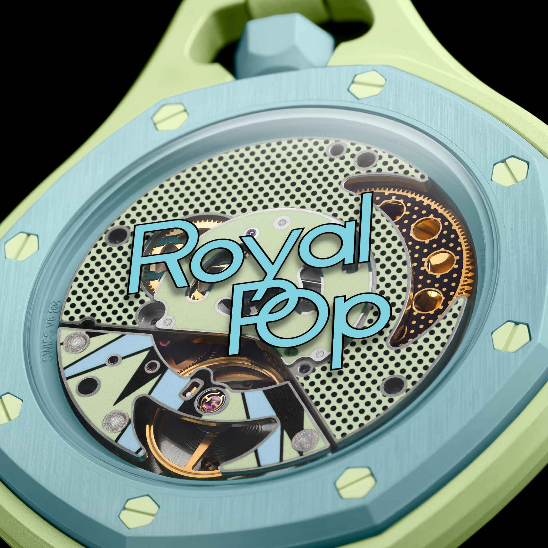 Swatch Watch x Audemars Piguet Bioceramic Royal Pop Blaue Acht