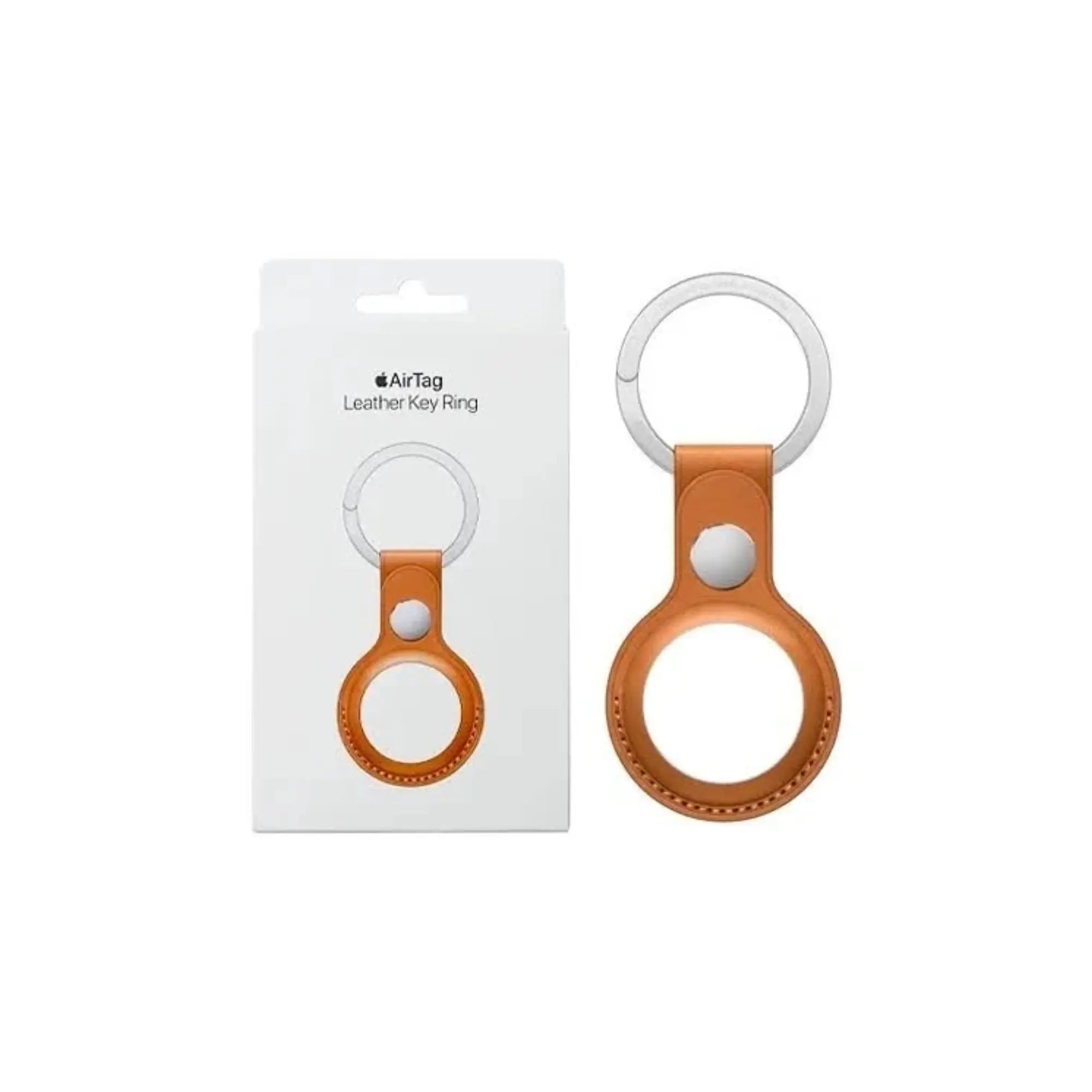 Apple AirTag Leather Key Ring