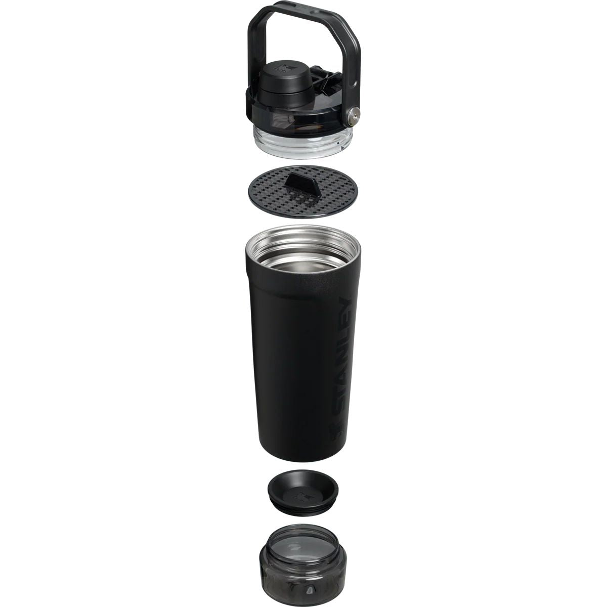 The Vitalize™ Shaker Bottle | 20 OZ Black 2.0