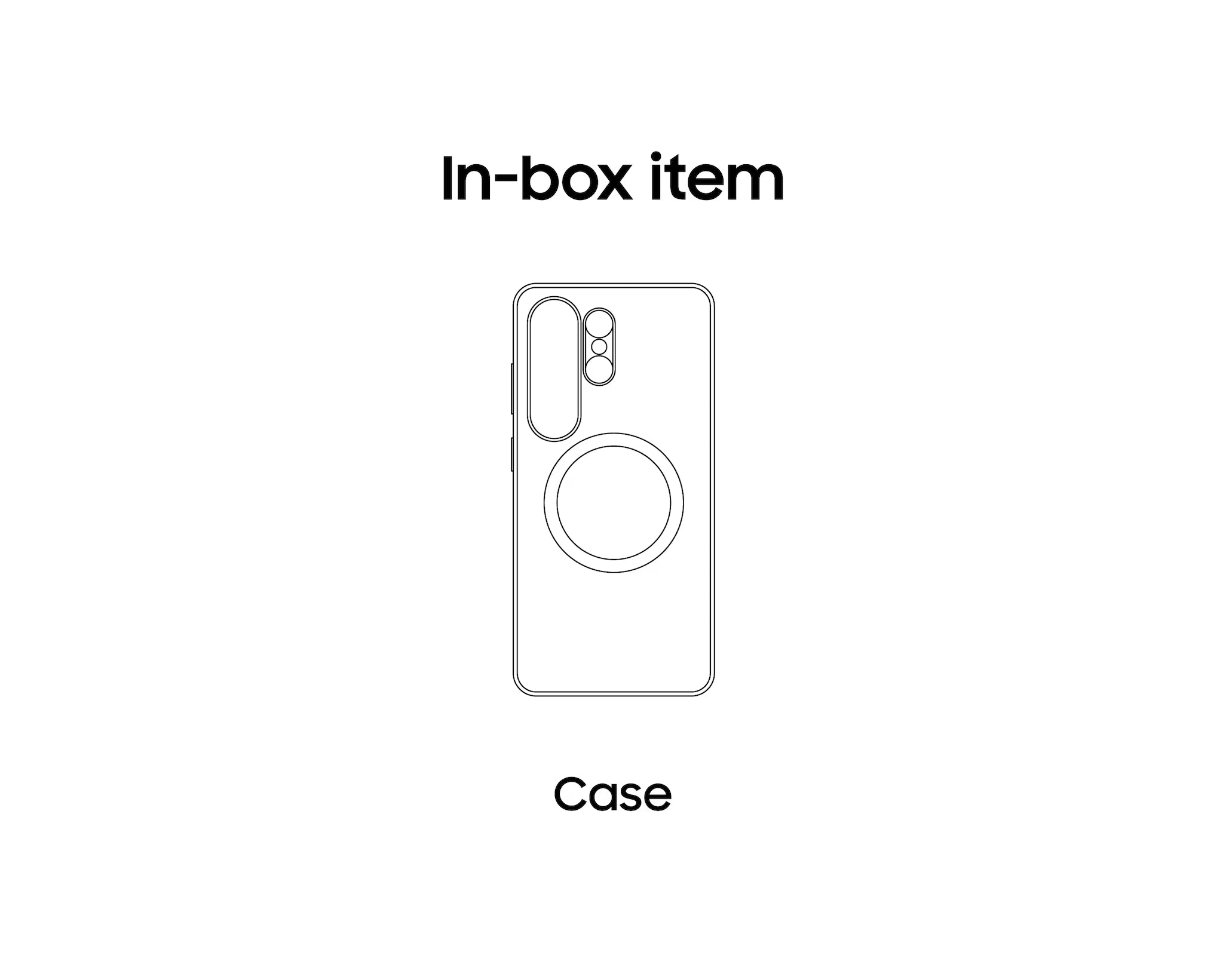 Samsung Galaxy S26 Ultra Clear Magnet Case (Transparent)