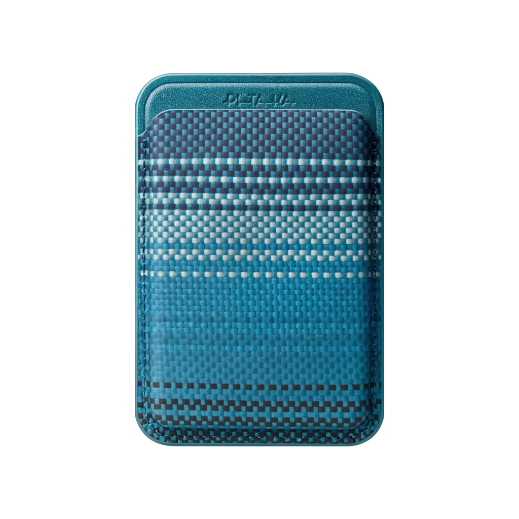 Magnetic Woven Wallet - Moonrise